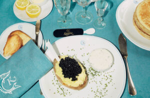 A Palazzo Rhinoceros di Roma il primo Caviar Kaspia in Italia
