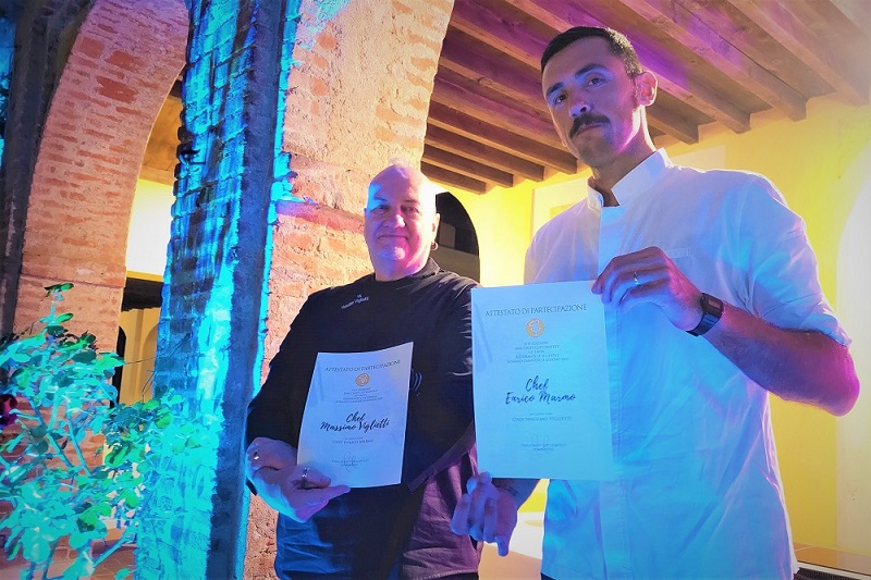 Sina Chefs’ Cup Contest: Enrico Marmo e Massimo Viglietti. Credits Ph. Andrea Di Bella