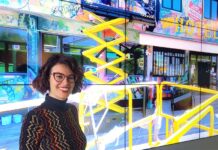 Chiara Canali, curatrice del progetto di Street Art Muraless Art Hotel. Photocredits: Andrea Di Bella