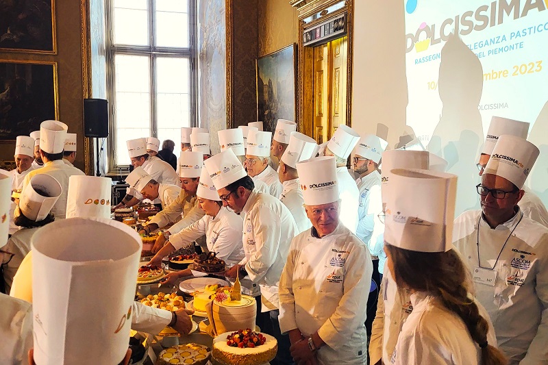 I Maestri Pasticceri Piemontesi presentano le loro torte. Credits Andrea Di Bella